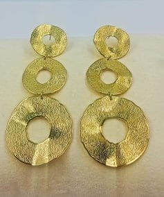 pendientes largos monaco