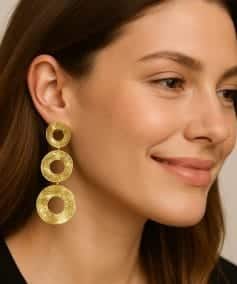 pendientes largos monaco